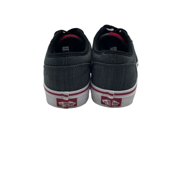 Vans Atwood Slip On Low Charcoal Gray Shoes Canvas Mens 8