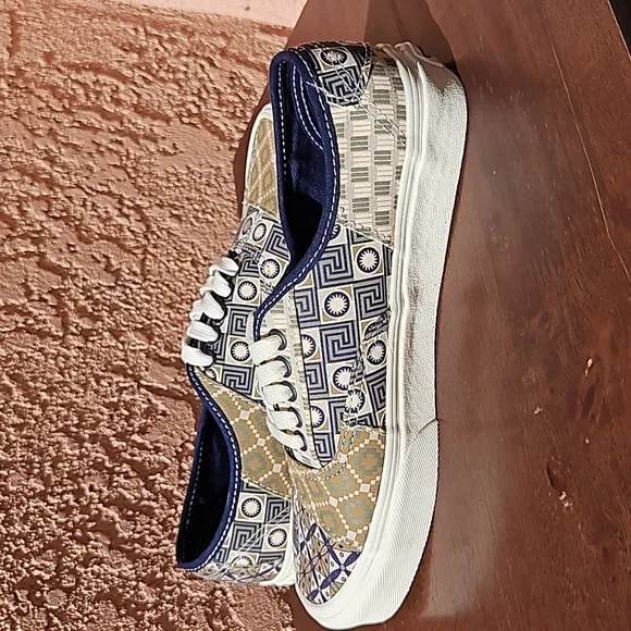Vans authentic Patchwork Unisex sneakers tennis shoes size M6.5 /Wo'n 8