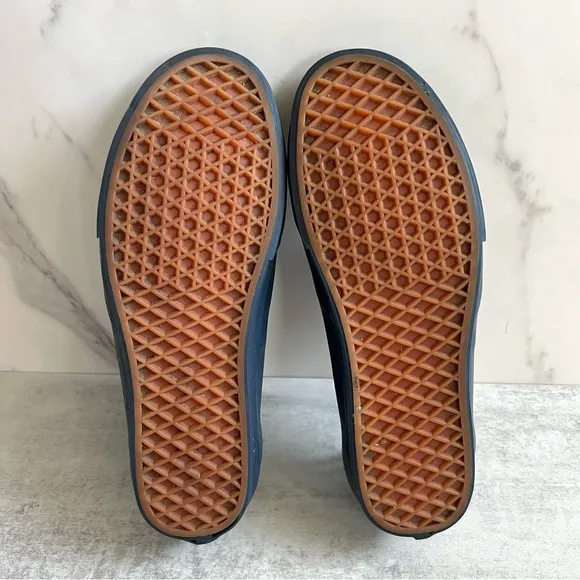 Vans California Men’s Era Wingtip Shoe Sneaker Sz 8.5 Blue Suede Shoe Rare