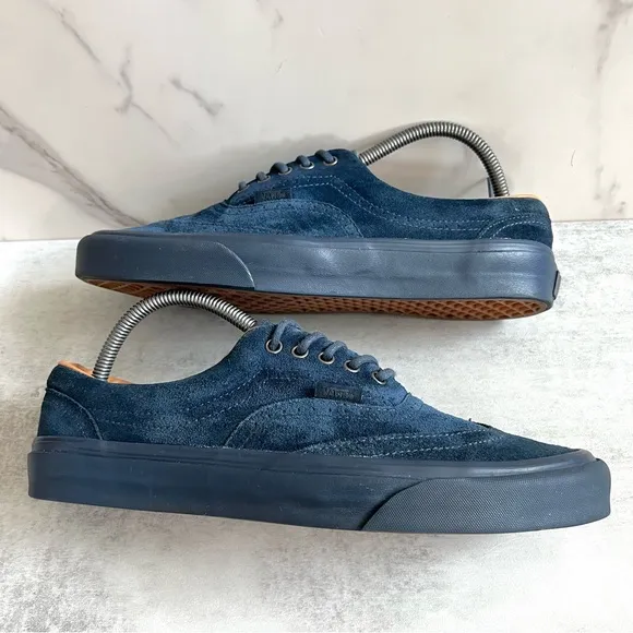 Vans California Men’s Era Wingtip Shoe Sneaker Sz 8.5 Blue Suede Shoe Rare