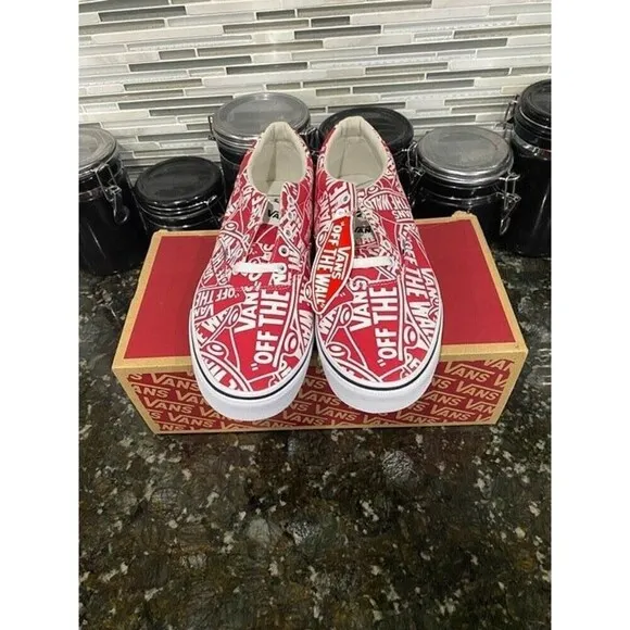 Vans Doheny 'OTW Repeat' Canvas Shoes (Size: 13, Color: Red/White)