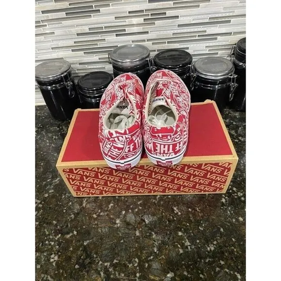 Vans Doheny 'OTW Repeat' Canvas Shoes (Size: 13, Color: Red/White)