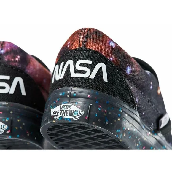 Vans Infant Toddler X NASA Space Voyager Galaxy Classic Slip-On Shoes