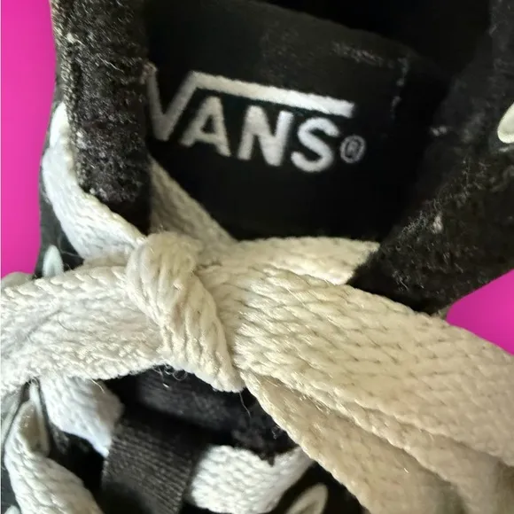 Vans Kids Black Floral High-Top Sneakers