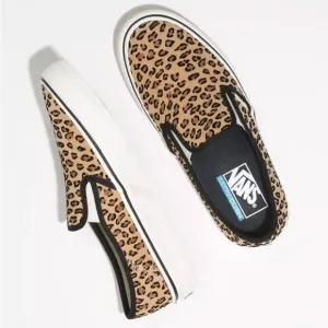 Vans Leopard Ultracrush Slip On SF Skateboard Low Top Shoes Sneakers