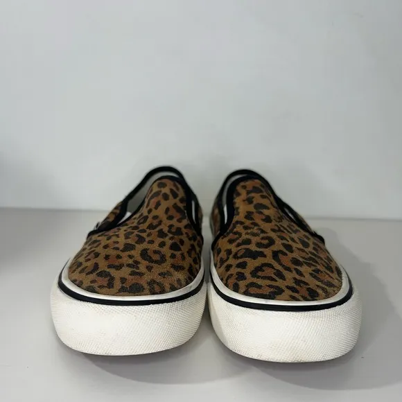 Vans Leopard Ultracrush Slip On SF Skateboard Low Top Shoes Sneakers