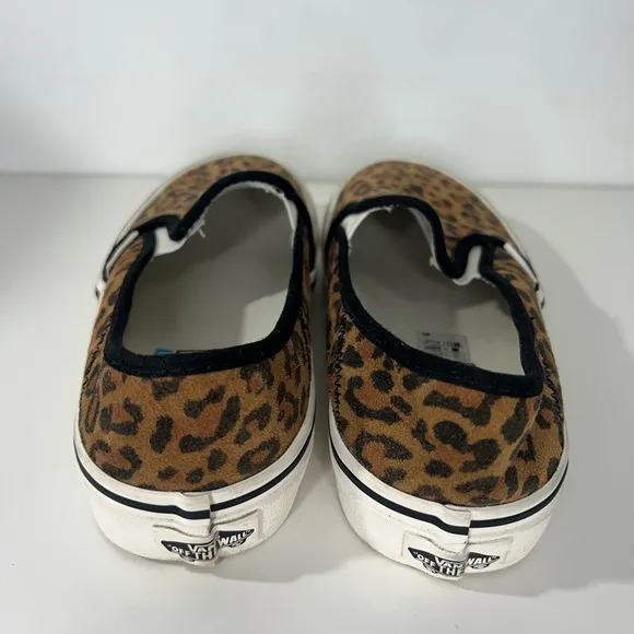 Vans Leopard Ultracrush Slip On SF Skateboard Low Top Shoes Sneakers