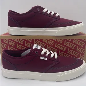 Vans Men's Burgundy Canvas Sneakers AtwoodOutdoor Port RovaleVN000CX84QU