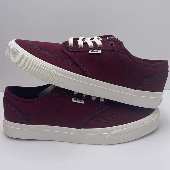 Vans Men's Burgundy Canvas Sneakers AtwoodOutdoor Port RovaleVN000CX84QU