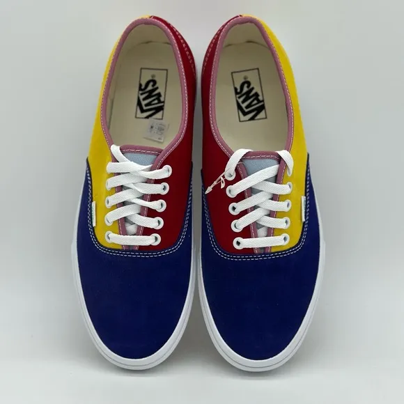 Vans Men's Multicolor Canvas Sneakers
