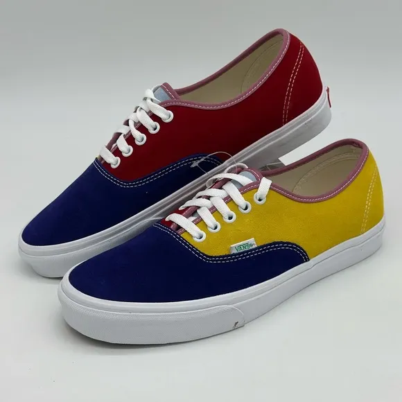 Vans Men's Multicolor Canvas Sneakers
