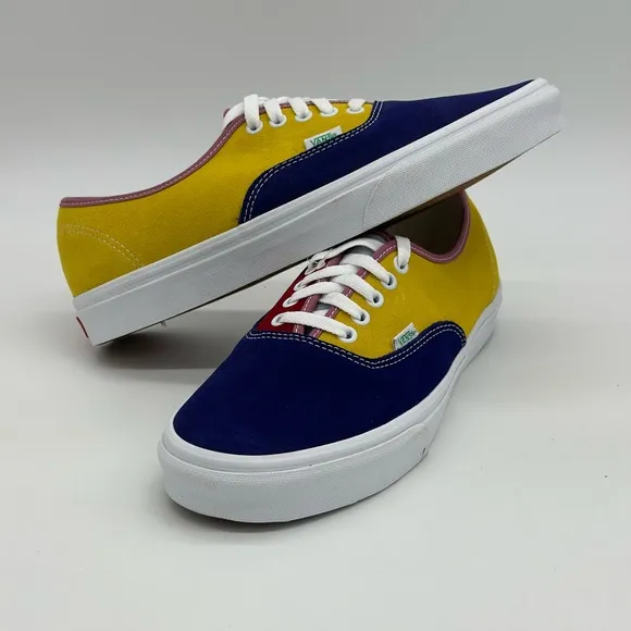 Vans Men's Multicolor Canvas Sneakers