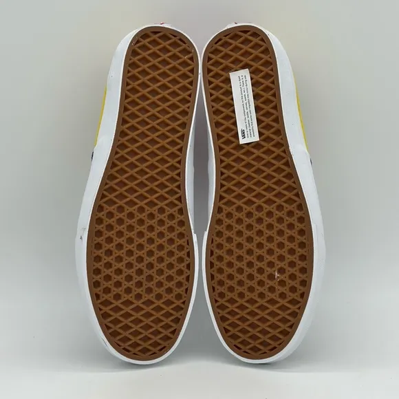 Vans Men's Multicolor Canvas Sneakers