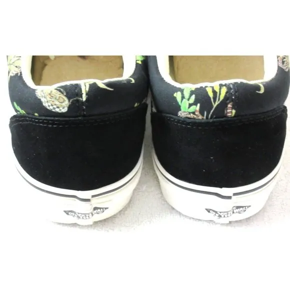 Vans Men's Old Skool Desert Snake Black White Canvas Suede shoes Sizes NIB