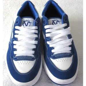 Vans Men's Rowan Zorilla 2 True Blue White Suede Canvas Shoes sizes NIB