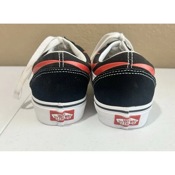 VANS Old Skool Flame Men's Skate Shoes Hot Rod Flames Shoe Size 5.5 New, No Box