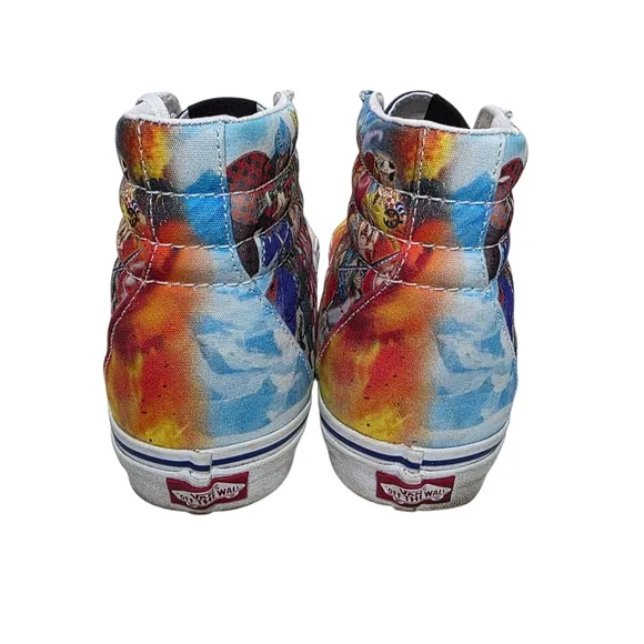 VANS One Piece x Sk8- High Punk Hazard Mens Size 10