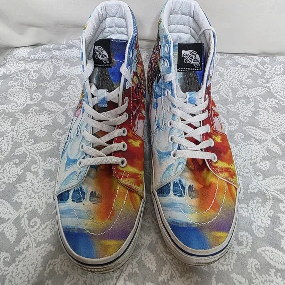 VANS One Piece x Sk8- High Punk Hazard Mens Size 10