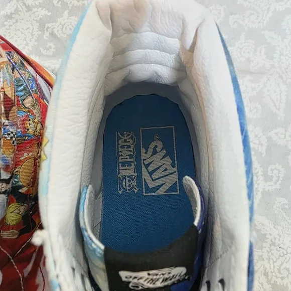 VANS One Piece x Sk8- High Punk Hazard Mens Size 10