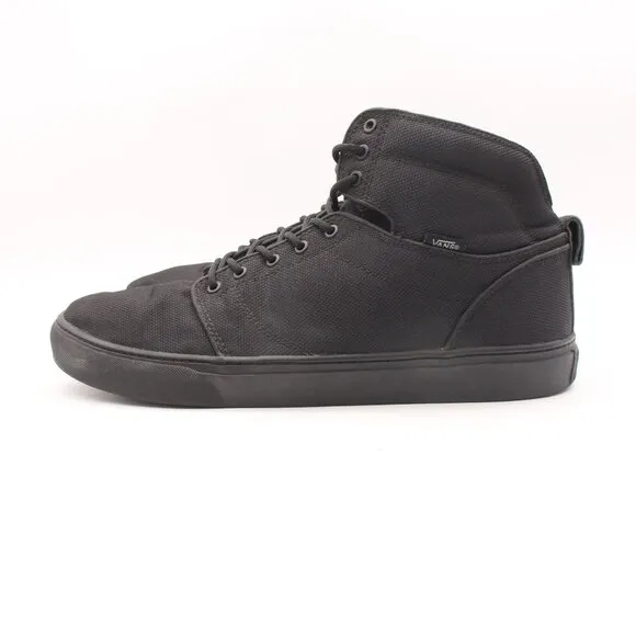 Vans OTW Alomar Shoes Men’s 13 Hi Top Black Canvas Casual Skateboarding Sneakers