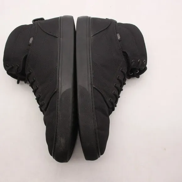 Vans OTW Alomar Shoes Men’s 13 Hi Top Black Canvas Casual Skateboarding Sneakers