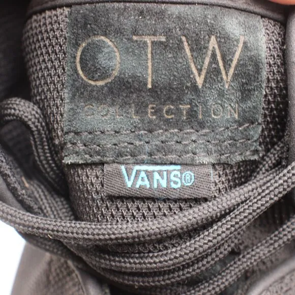 Vans OTW Alomar Shoes Men’s 13 Hi Top Black Canvas Casual Skateboarding Sneakers