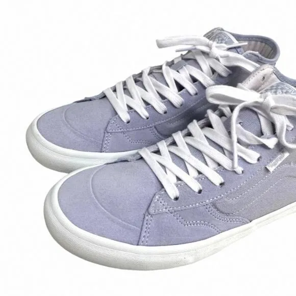 VANS Skate Lizzie Dusty Blue Shoe High Casual For VN0A4BX1DSB Canvas Suede Women