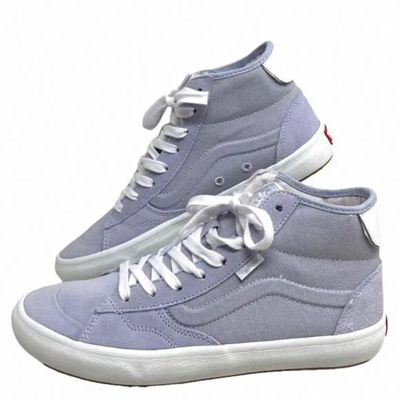VANS Skate Lizzie Dusty Blue Shoe High Casual For VN0A4BX1DSB Canvas Suede Women