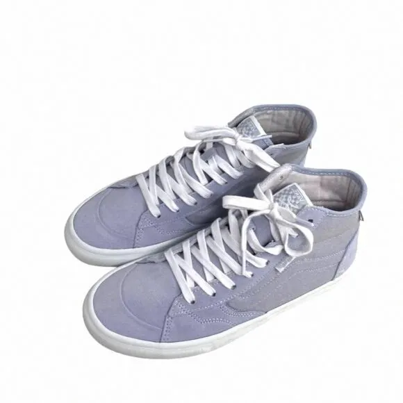 VANS Skate Lizzie Dusty Blue Shoe High Casual For VN0A4BX1DSB Canvas Suede Women