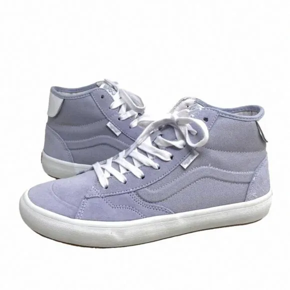 VANS Skate Lizzie Dusty Blue Shoe High Casual For VN0A4BX1DSB Canvas Suede Women
