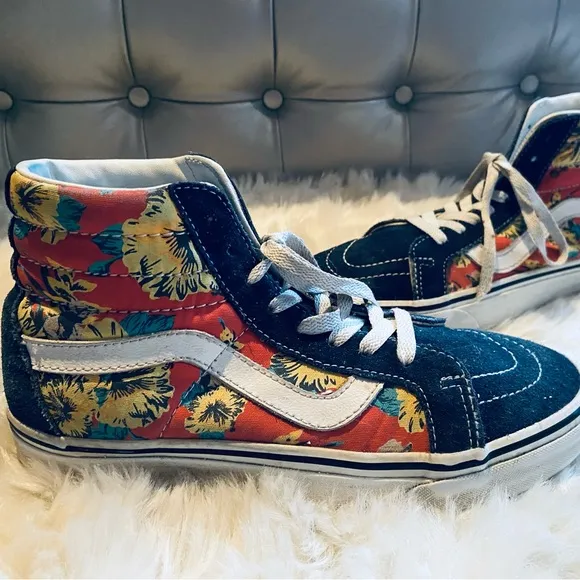 VANS STAR WARS X VANS SK8-HI “ALOHA YODA”REISSUE UNISEX HIGH TOP SNEAKERS