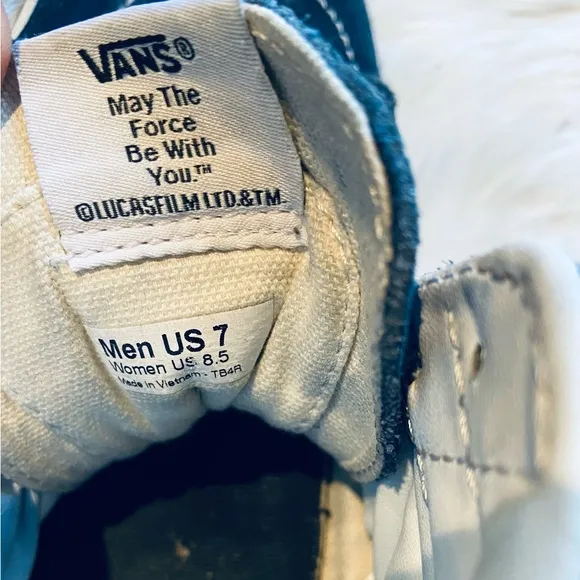 VANS STAR WARS X VANS SK8-HI “ALOHA YODA”REISSUE UNISEX HIGH TOP SNEAKERS