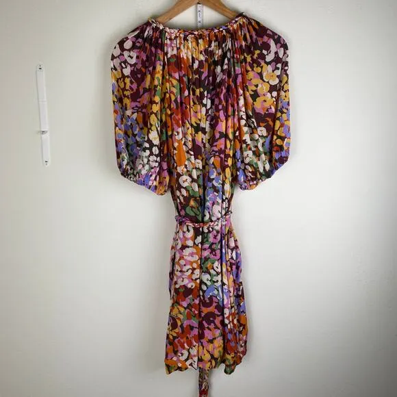 Velvet by Graham &amp; Spencer Gracie Mini Dress Size L Tan Casual Anthropologie