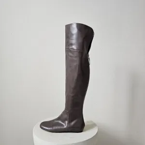 Vera Wang Lavender Larissa over the knee leather boots size 7