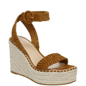 Veronica Beard Rilla Suede Espadrille Platform Wedge Sandals Women’s Size 10