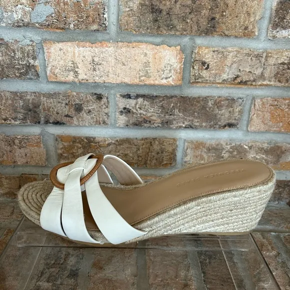 Veronica Beard Sandals Ivy Woven Wedge Espadrille Size 11