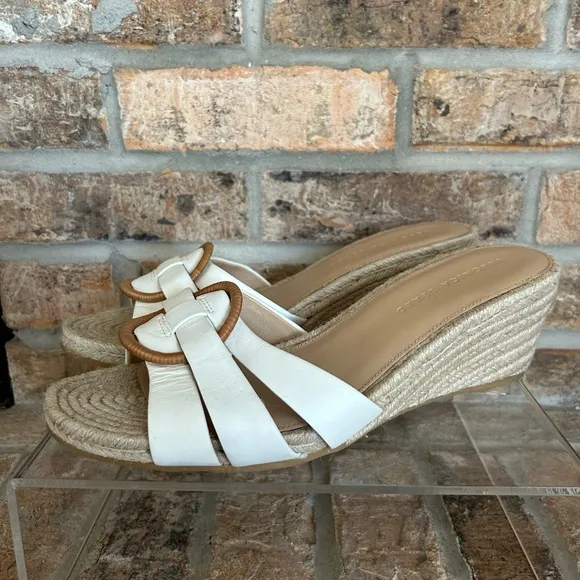 Veronica Beard Sandals Ivy Woven Wedge Espadrille Size 11