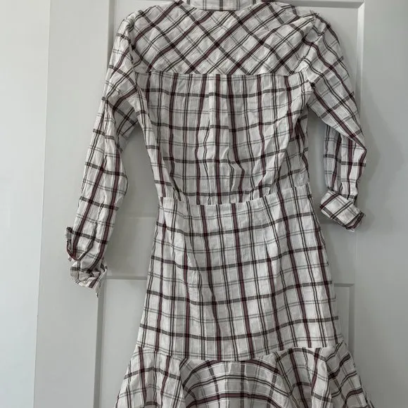 VERONICA BEARD SHERRY DRESS IN WHITE MULTI