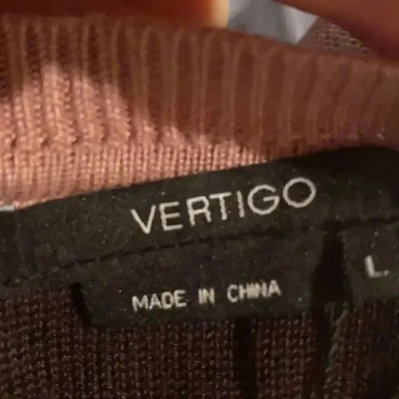 Vertigo knitted midi dress