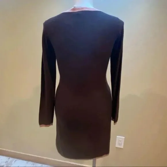 Vertigo knitted midi dress