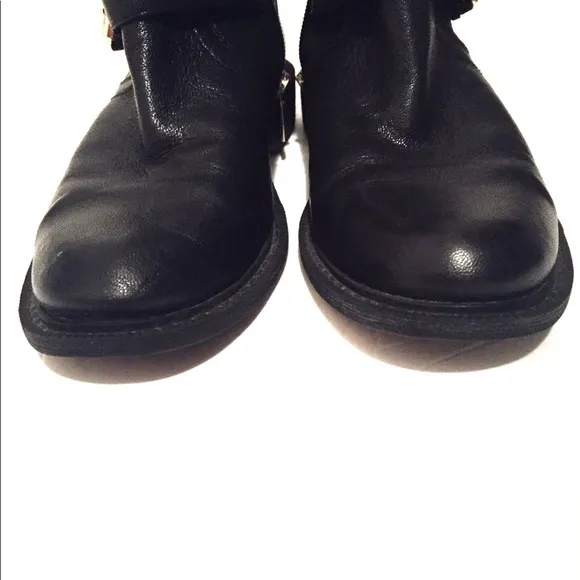 Vince Camuto Genuine Black Leather boots 7M