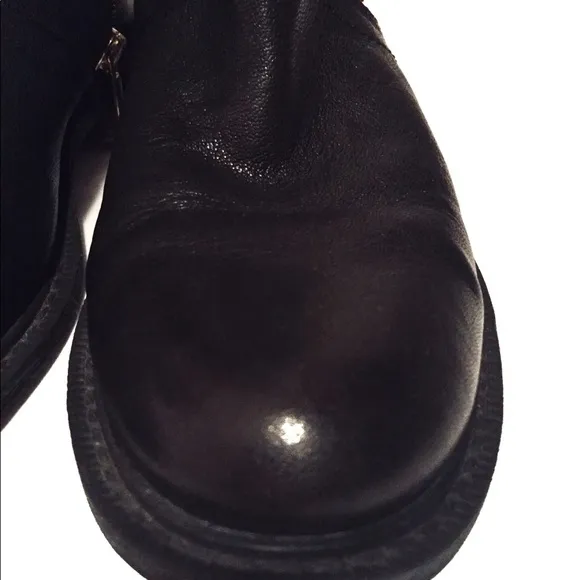 Vince Camuto Genuine Black Leather boots 7M