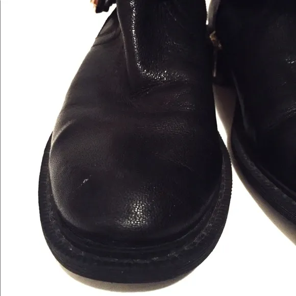 Vince Camuto Genuine Black Leather boots 7M