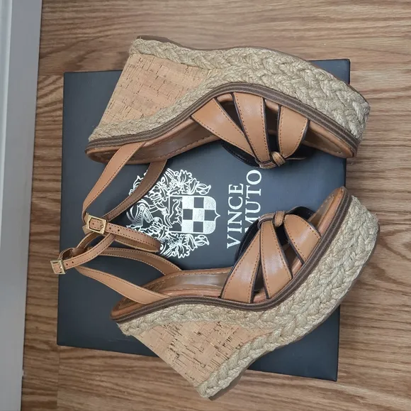 Vince Camuto Pelani Wedge Platforms Espadrilles NEW