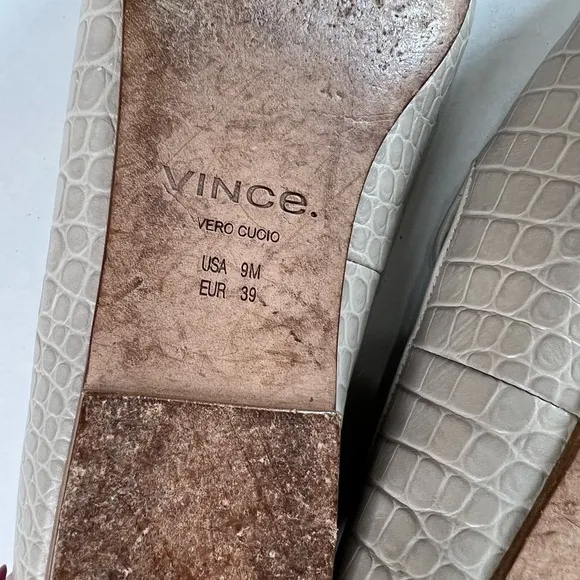 Vince Clark Square-Toe Croc-Embossed Leather Loafers