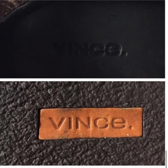 Vince Platform Neela Brown Velvet Sneakers