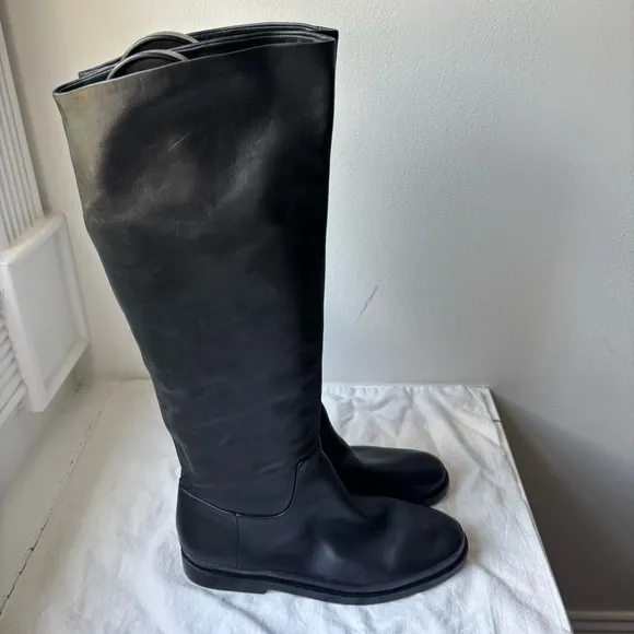 Vince Women's Carleigh High Shaft Boots Knee High Sz 7M
