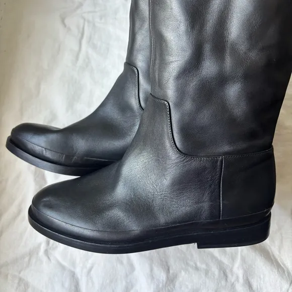 Vince Women's Carleigh High Shaft Boots Knee High Sz 7M