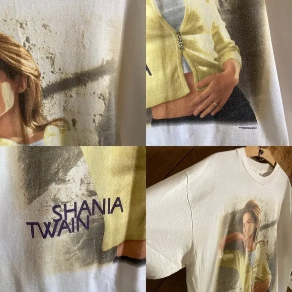 Vintage 1998 Shania Twain men’s t-shirt size XL