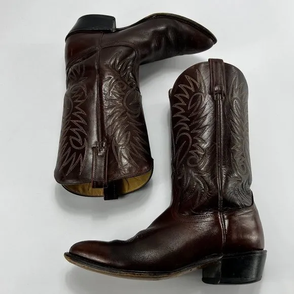 Vintage Acme Leather Western Boots